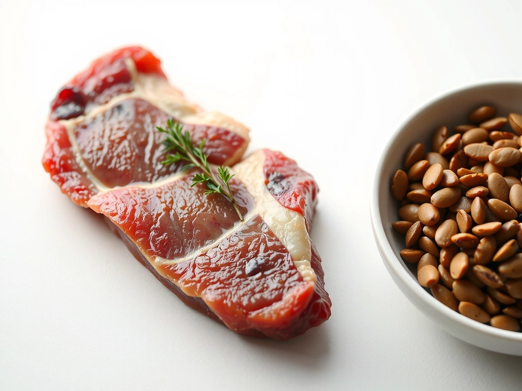 Carne roja y lentejas, alimentos ricos en Hierro